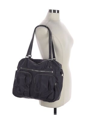 MZ Wallace Roxy Women's Black Nylon Tote Bag with Multiple Pockets